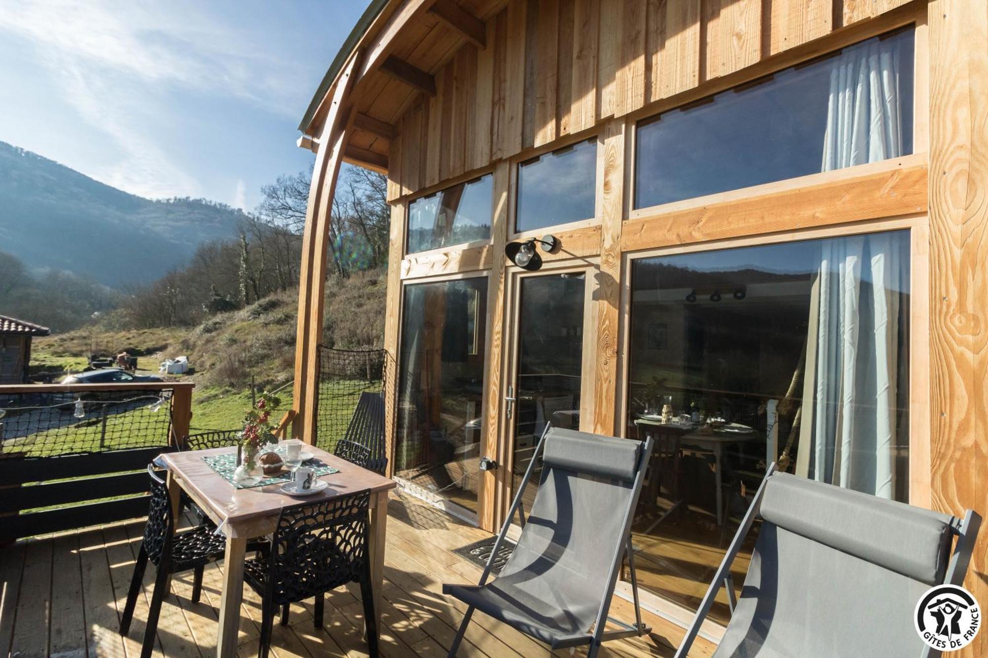 Gite Cabane Insolite Pyrenees Sauveterre-de-Comminges Exterior foto